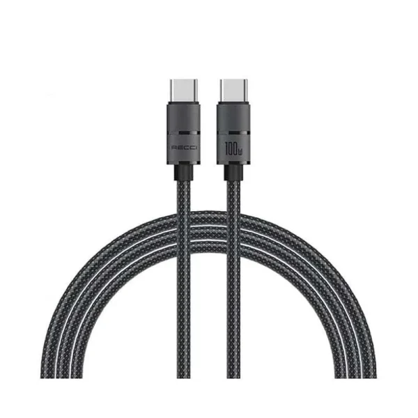 كيبل Recci RS08CC - شحن ومزامنة بيانات Type-C
