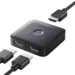 محول HDMI انكر 3 في 1 USB-C متعدد المنافذ - رمادي | Anker A83H10A1