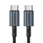 كابل Choetech USB-C إلى USB-C PD60W - شحن فائق السرعة ومزامنة بيانات موثوقة
