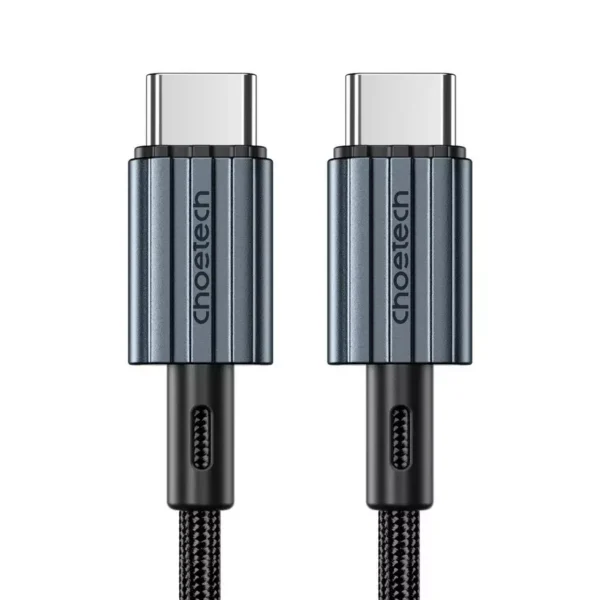 كابل Choetech USB-C إلى USB-C PD60W - شحن فائق السرعة ومزامنة بيانات موثوقة