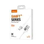 Recci RS11C USB-A to Type-C Silicone 3A Fast Charging Cable 1m - Image 2