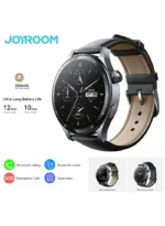 ⁦ساعة Joyroom JR-FC2 Pro Classic الذكية: اتصال بلوتوث وتتبع الصحة - رمادي فضائي⁩ - الصورة ⁦10⁩