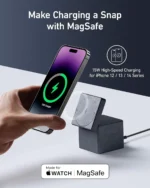3-in-1 Fast Wireless Charging Cube-18-month warranty from the local official agent - Image 11
