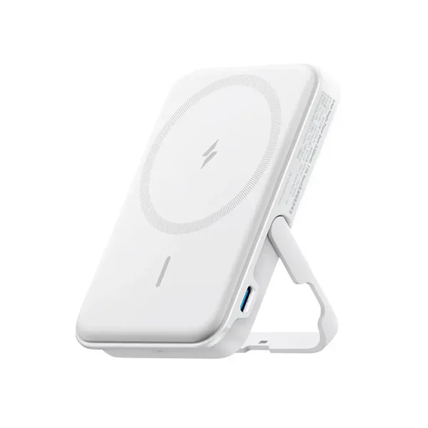 باور بانك أنكر المغناطيسي Anker MagGo (5K) بقوة 5000mAh أبيض | A1618H21