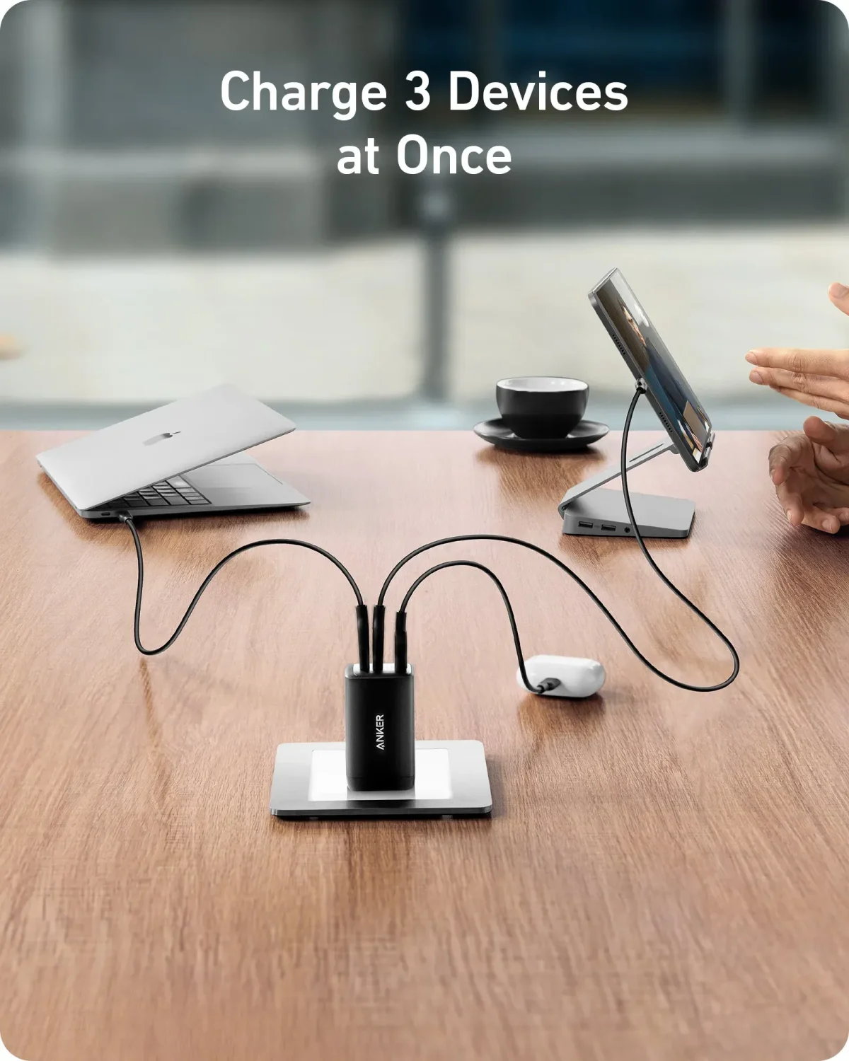 Anker PowerPort 3 3-in-1 Home Charger, 65W - Black | A2667G12 - Image 7