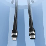 ⁦كابل Recci Skyline PD 65W 2 في 1 Type-C و Lightning RTC-T16⁩ - الصورة ⁦7⁩