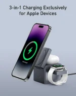 3-in-1 Fast Wireless Charging Cube-18-month warranty from the local official agent - Image 10