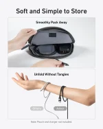 Anker Type-C to Type-C Cable 240W - 6 Feet (1.8 Meters) - Black-18-month warranty from the local official agent - Image 4