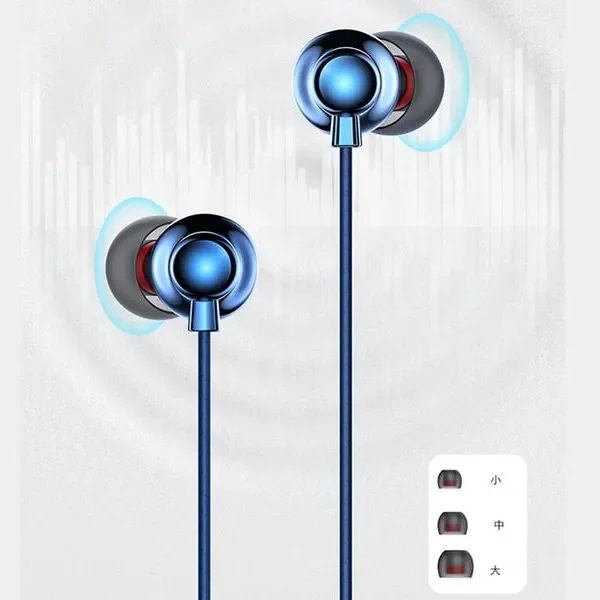 سماعة أذن سلكية Recci Sound Metal REP-L36 بمنفذ Type-C