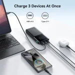 Joyroom JR-PBF20 Portable 10000mAh Power Bank with 25W Fast Digital Charging - Image 4