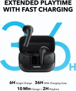 Anker Soundcore K20i Wireless Headphones - Black (A3994H11) 18-month warranty from the local official agent - Image 4