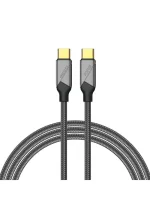 كيبل Ritchie RS18CC Travel Series Type-C إلى Type-C PD 240W للشحن السريع ونقل البيانات بطول 1.5 متر