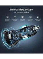 شاحن سيارة Choetech فائق السرعة 38 واط (PD20W + QC3.0)