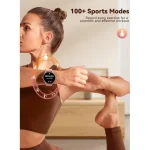JOYROOM JR-FC1 PRO Smart Watch with 1.32-inch Screen and Bluetooth Calls - Rose Gold - Image 5