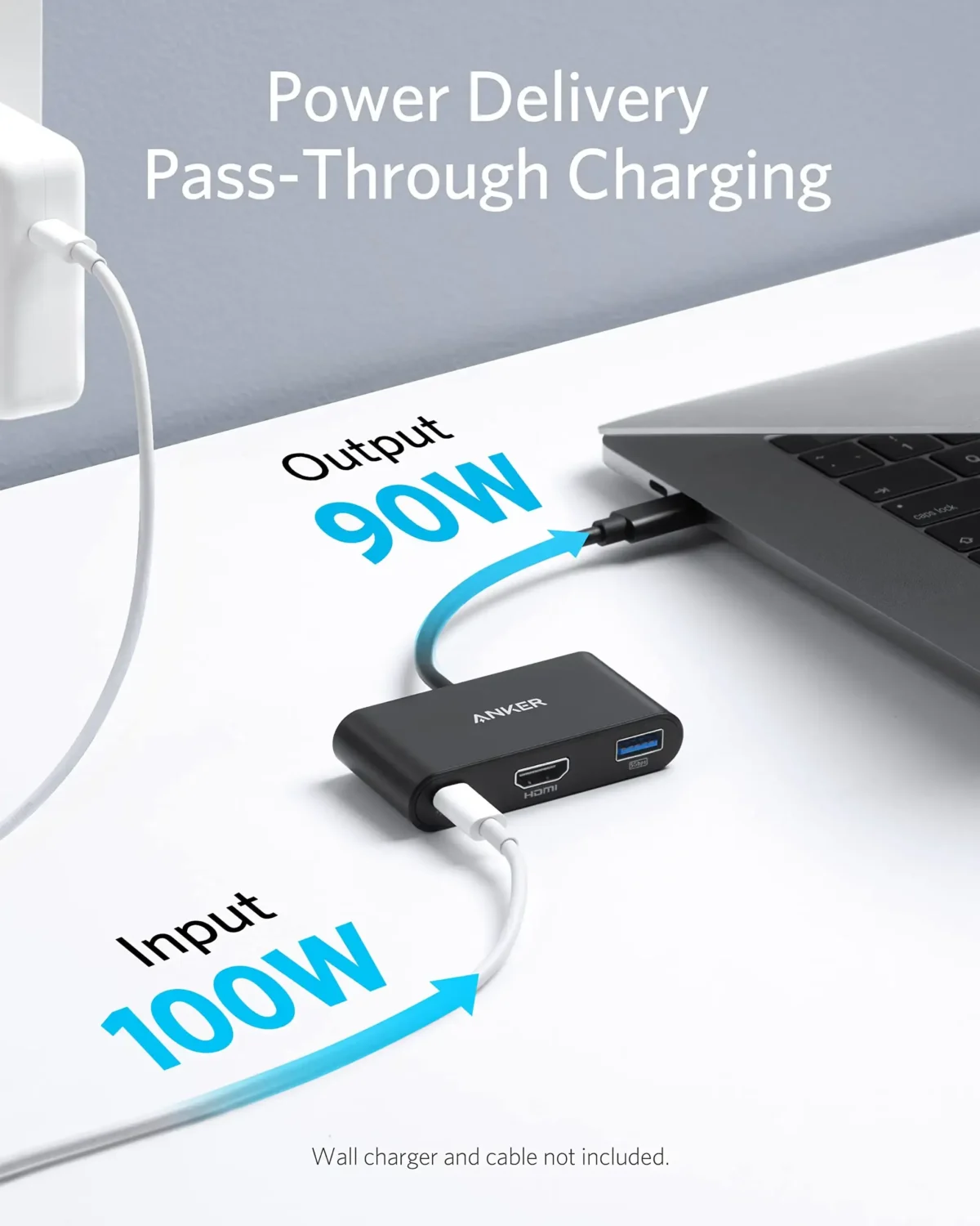 Anker Hub USB-C 3-in-1 - Black | A8339HA1-18-month warranty from the local official agent - Image 3