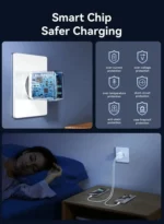 Joyroom JR-TCF12 20W Dual-Port USB-C Charger - White - Image 5