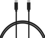 Choelech-CC002- Type-C to Type-C PVC Cable in Black - Image 6
