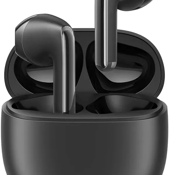 سماعات أذن لاسلكية Joyroom Fanpods JR-FB1 TWS بخاصية إلغاء الضوضاء والمكالمات الواضحة (أسود)