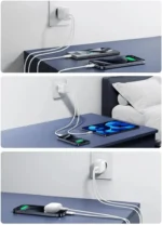 Joyroom JR-TCF12 20W Dual-Port USB-C Charger - White - Image 6