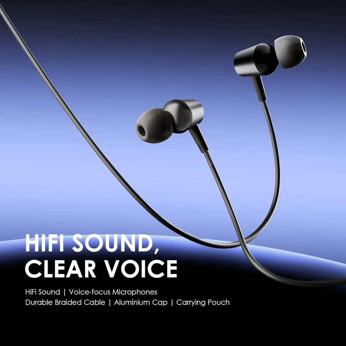 ⁦سماعات أذن سلكية Oraimo OEP-E40 Trumpet 3 HIFI Audio⁩ - الصورة ⁦3⁩