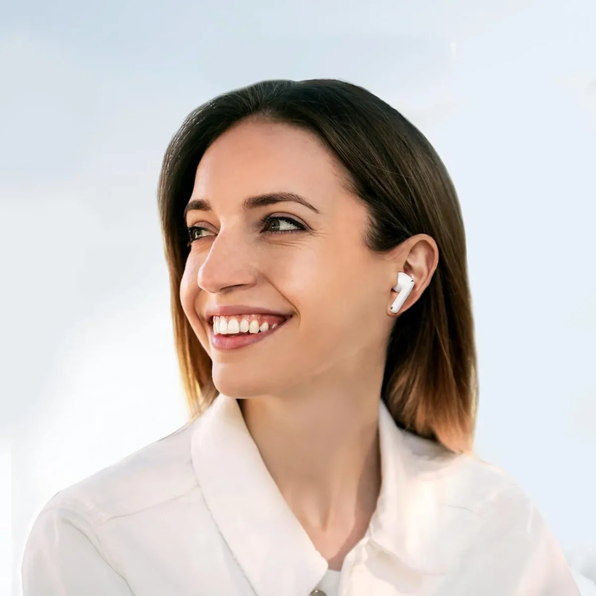 Joyroom Fanpods JR-FB1 TWS Wireless Earphones with Noise Cancelling and Clear Calls (White) - Image 7