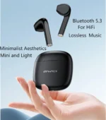 ⁦سماعات أذن T26 Pro لاسلكية داخل الأذن بخاصية إلغاء الضوضاء، بلوتوث 5.3 ومقاومة للماء IPX6 - أسود⁩ - الصورة ⁦3⁩