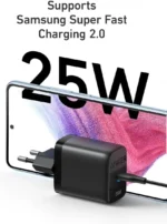 Anker PowerPort III 25W Fast Charging Charger - White (A2642G21)18-month warranty from the local official agent - Image 2