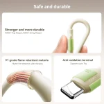 Joyroom S-A53 Fast Charging Cable (Type-C to Lightning) 30W 2m - Beige - Image 2