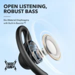 ⁦سماعة أذن لاسلكية Anker Soundcore Life P2 Mini مقاومة للماء - أسود (A3873H11)-ضمان 18 شهر من الوكيل الرسمي المحلي⁩ - الصورة ⁦4⁩