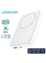 باور بانك لاسلكي مغناطيسي صغير Joyroom JR-W020 بقوة 20 واط وسعة 10000 مللي أمبير - أبيض