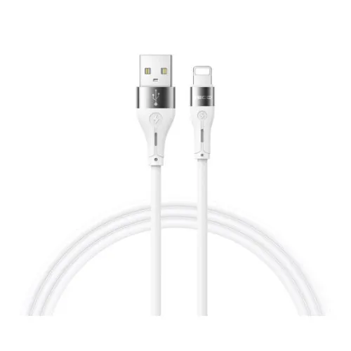 كيبل Recci RS11L USB-A إلى Lightning للشحن السريع 2.4 أمبير - 1 متر