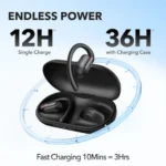⁦سماعة أذن لاسلكية Anker Soundcore Life P2 Mini مقاومة للماء - أسود (A3873H11)-ضمان 18 شهر من الوكيل الرسمي المحلي⁩ - الصورة ⁦3⁩