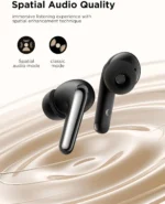 Joyroom JR-FN1 Wireless Earphones with Active Noise Cancelling and Environmental Technology, Black - Image 5