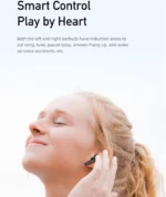 ⁦سماعات أذن T26 Pro لاسلكية داخل الأذن بخاصية إلغاء الضوضاء، بلوتوث 5.3 ومقاومة للماء IPX6 - أسود⁩ - الصورة ⁦6⁩