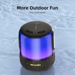 Awei Y669 60W Portable Wireless Bluetooth Speaker - Stereo Sound, Deep Bass, IPX5 Waterproof and RGB Lighting - Image 2