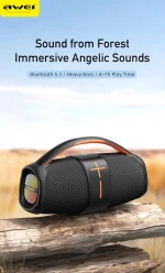 OUI Y887 Portable TWS Bluetooth 5.3 Waterproof Speaker with LED Light and Enhanced Bass - Image 7