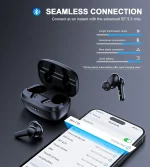 Choebuds Pro TWS ANC + ENC 6 Mics- BH-T10- Professional Wireless Noise Cancelling Earphones - Image 6