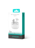 Joyroom JR-FN1 Wireless Earphones with Active Noise Cancelling and Environmental Technology, White - Image 5