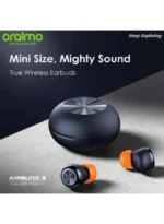 ⁦سماعات أذن لاسلكية Oraimo AirBuds 3 OEB-E11D زرقاء - أداء صوتي مذهل⁩ - الصورة ⁦3⁩