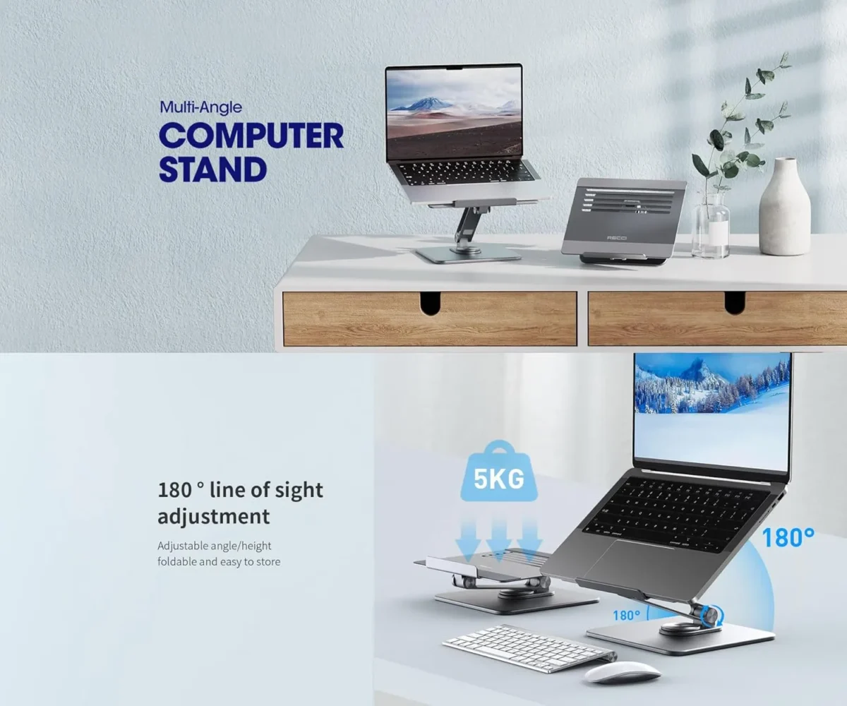 Richie RHO-M17 Multi-Angle Laptop Stand - Image 4