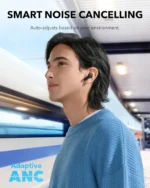 ⁦سماعات أذن Anker Soundcore P40i اللاسلكية: إلغاء ضوضاء تكيفي، صوت باص عميق، 60 ساعة تشغيل، وحافظة 2 في 1-ضمان 18 شهر من الوكيل الرسمي المحلي⁩ - الصورة ⁦5⁩