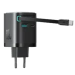 JOYROOM JR-TCL02 65W GaN Charger with Retractable Cable - Image 4