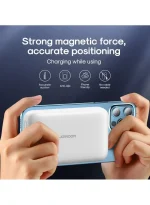 Joyroom JR-W020 20W 10000mAh Mini Magnetic Wireless Power Bank - White - Image 5
