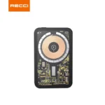 Recci Mars Transparent Magnetic Power Bank 5000mAh RPB-W07 - Image 2
