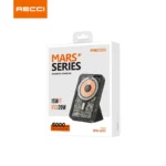 Recci Mars Transparent Magnetic Power Bank 5000mAh RPB-W07 - Image 4