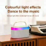 Recci Phantom Wireless RGB Speaker - RSK-W40 Black - Image 6