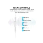 Digital Wired Earphones with Type-C (USB-C) Port - High-Quality Sound and Clear Calls Choetech OC-A012-WH - Image 4