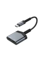 محول Recci RDS-A20 2 في 1 للشحن والصوت Type-C PD 60W