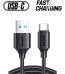 كيبل Joyroom S-A9 USB-A إلى Type-C أسود بطول 0.25 متر