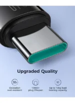 Joyroom S-H151 USB-C to USB-A (Female) Adapter with Lanyard Hole, Silver - Image 2
